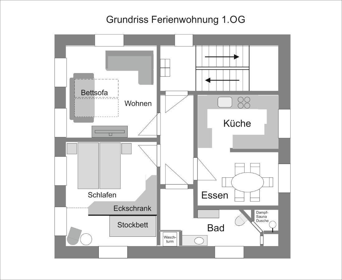 Ferienwohnungen im Fürstenland Gossau SG Exterior foto